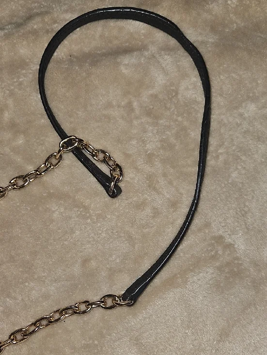 Tory Burch Black Crossbody/Clutch Wallet with Gold Chain Strap - Picture 12 of 15